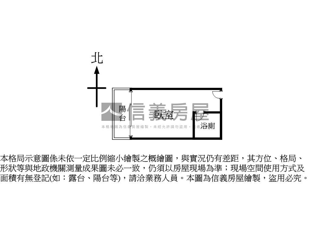 瑞聯Ｌ區收租陽台套房房屋室內格局與周邊環境