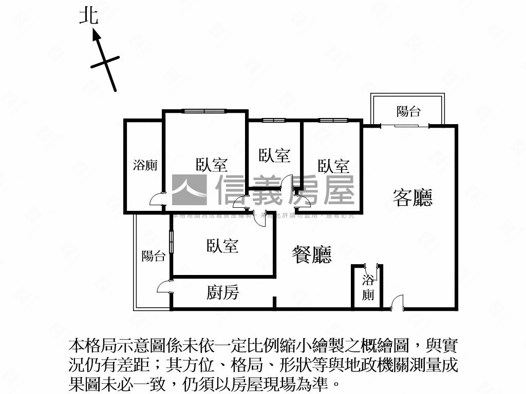 日月星辰景觀四房車位房屋室內格局與周邊環境