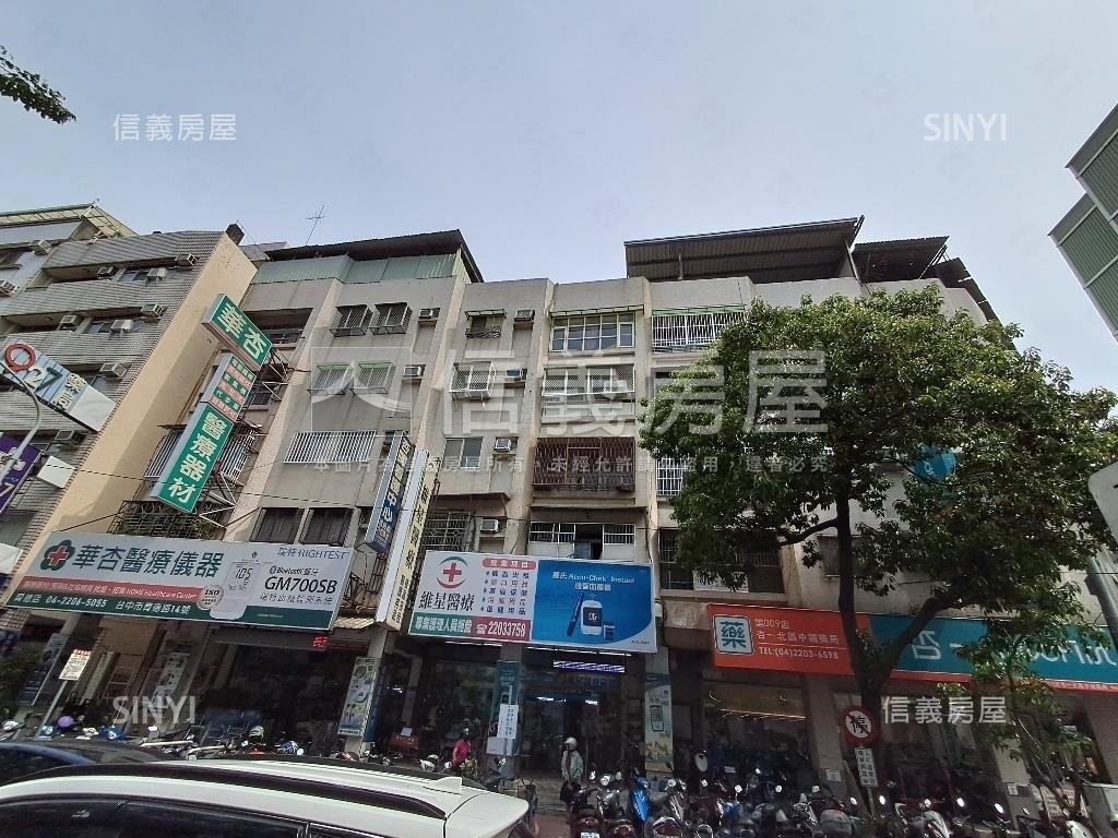 育德園道近中國醫朝南三房房屋室內格局與周邊環境