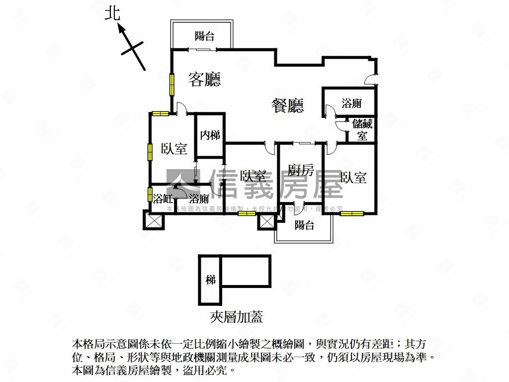 牡丹園‧挑高空間精美三房房屋室內格局與周邊環境