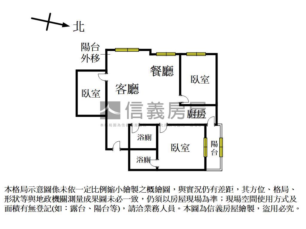 中友綠園邸三房車位讚房屋室內格局與周邊環境