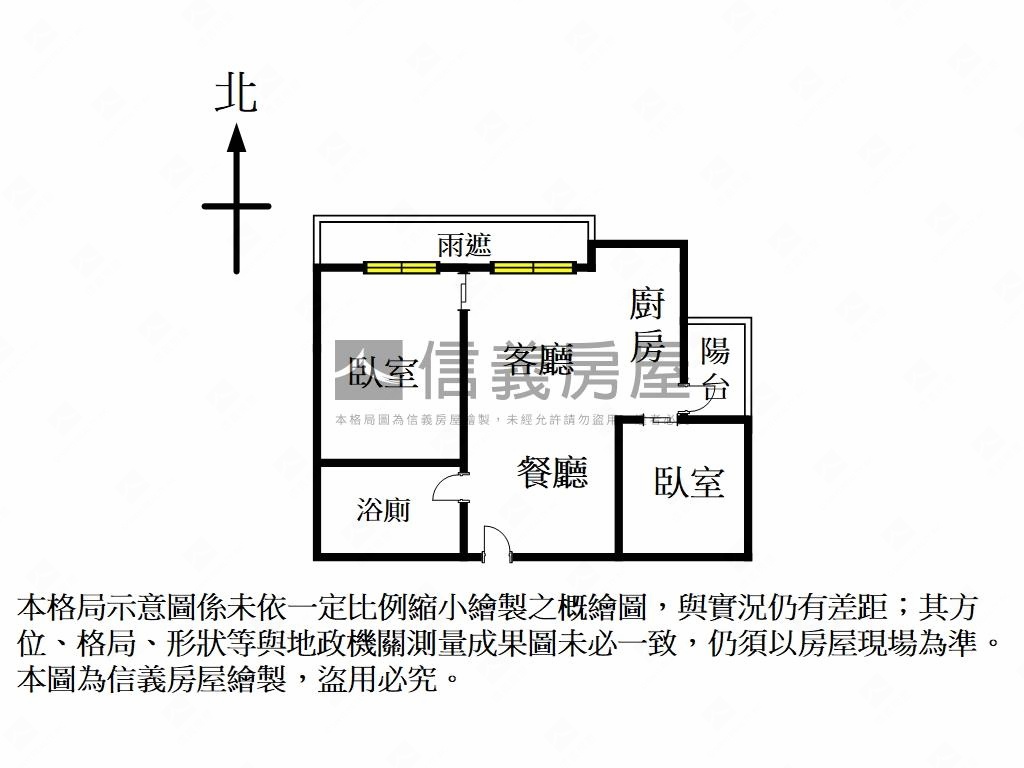 ＮＹ景觀兩房車位房屋室內格局與周邊環境