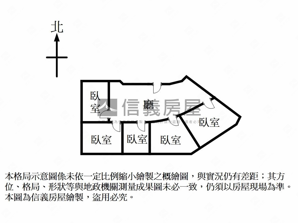 信義世貿高樓純辦２房屋室內格局與周邊環境