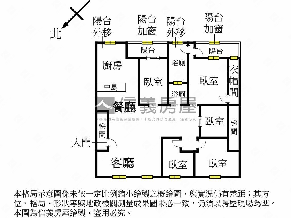 民族路黃金三樓房屋室內格局與周邊環境