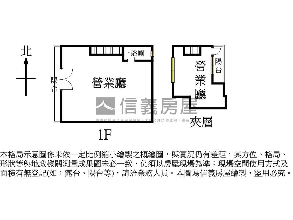 中路大店面雙車位房屋室內格局與周邊環境