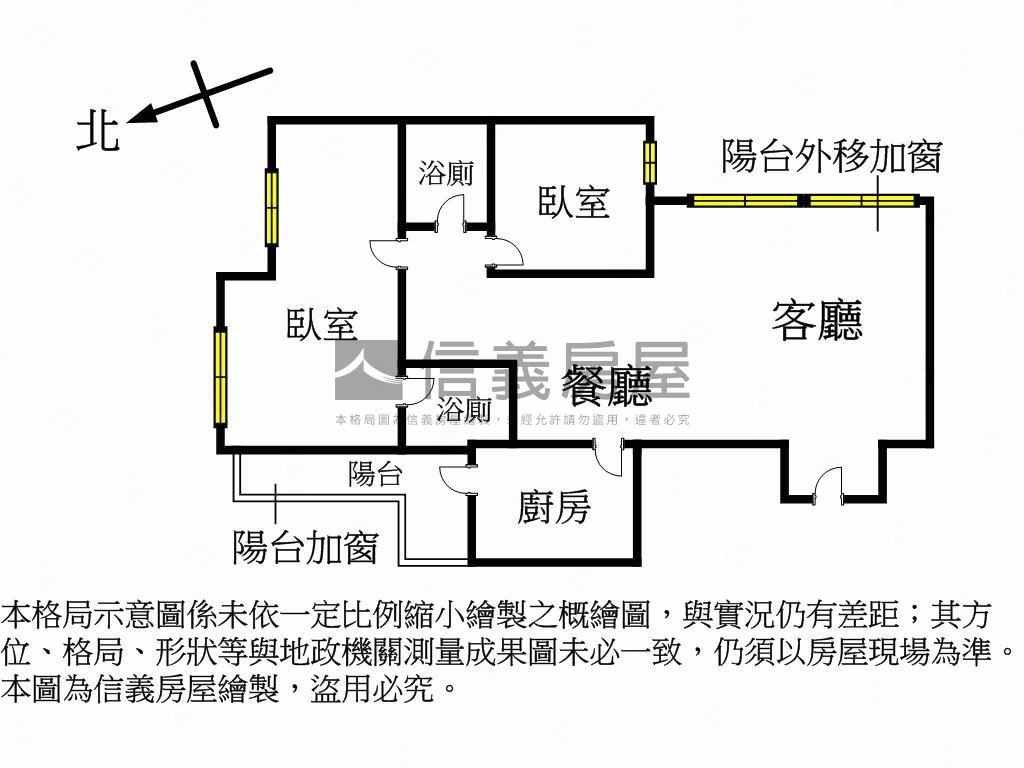 文化電梯溫馨大兩房房屋室內格局與周邊環境