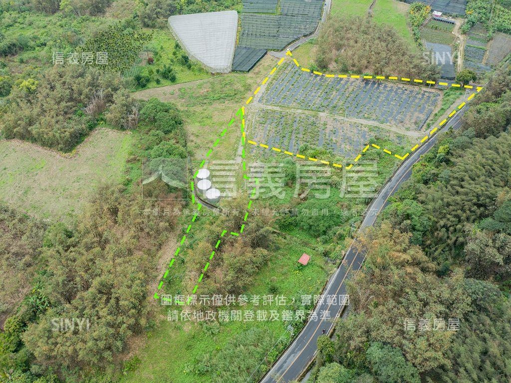 竹山鯉南路有水有電美地Ｂ房屋室內格局與周邊環境