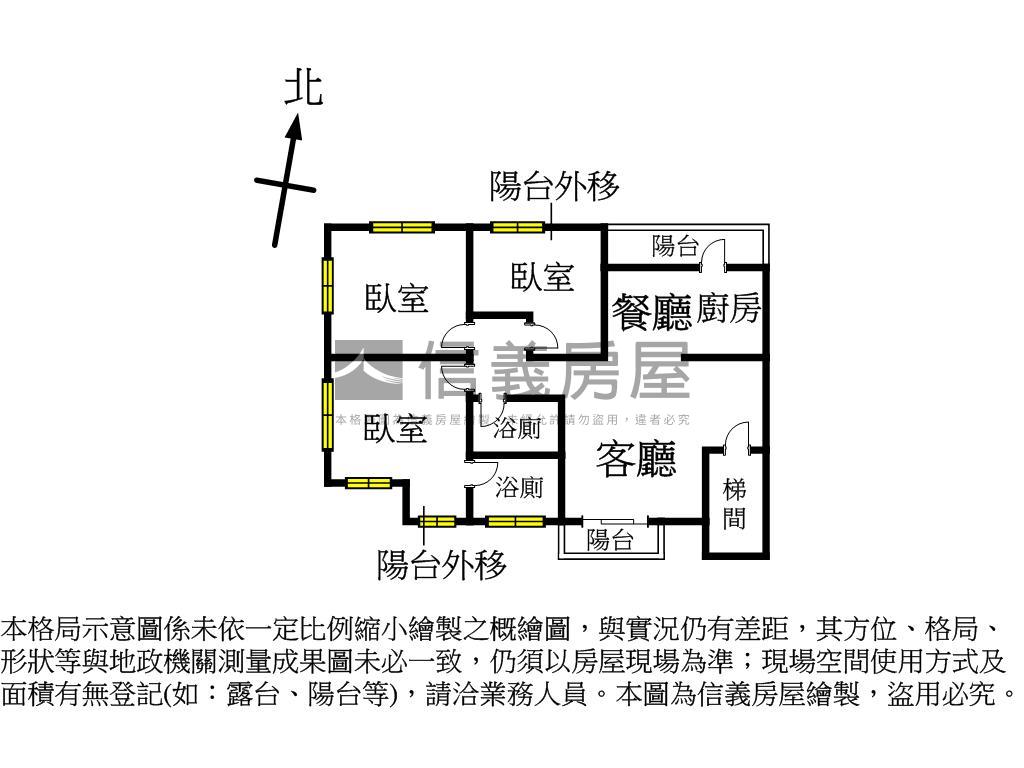 捷運明亮大空間好住家房屋室內格局與周邊環境