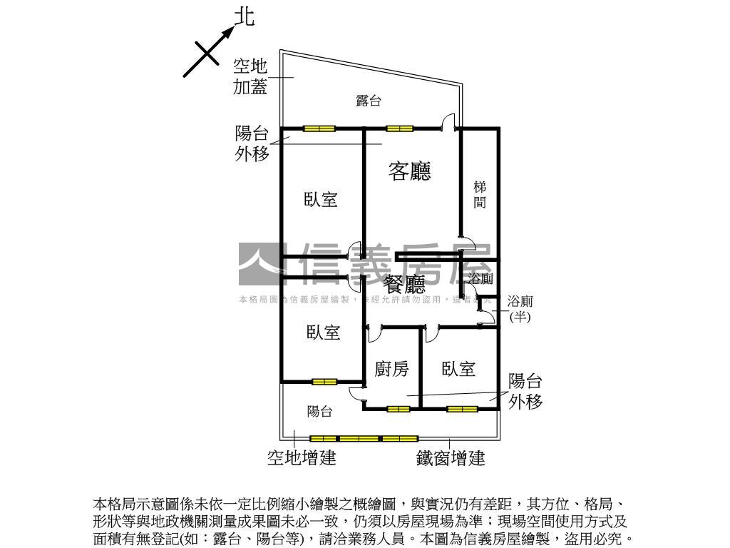 勝利路淨美經典二樓房屋室內格局與周邊環境