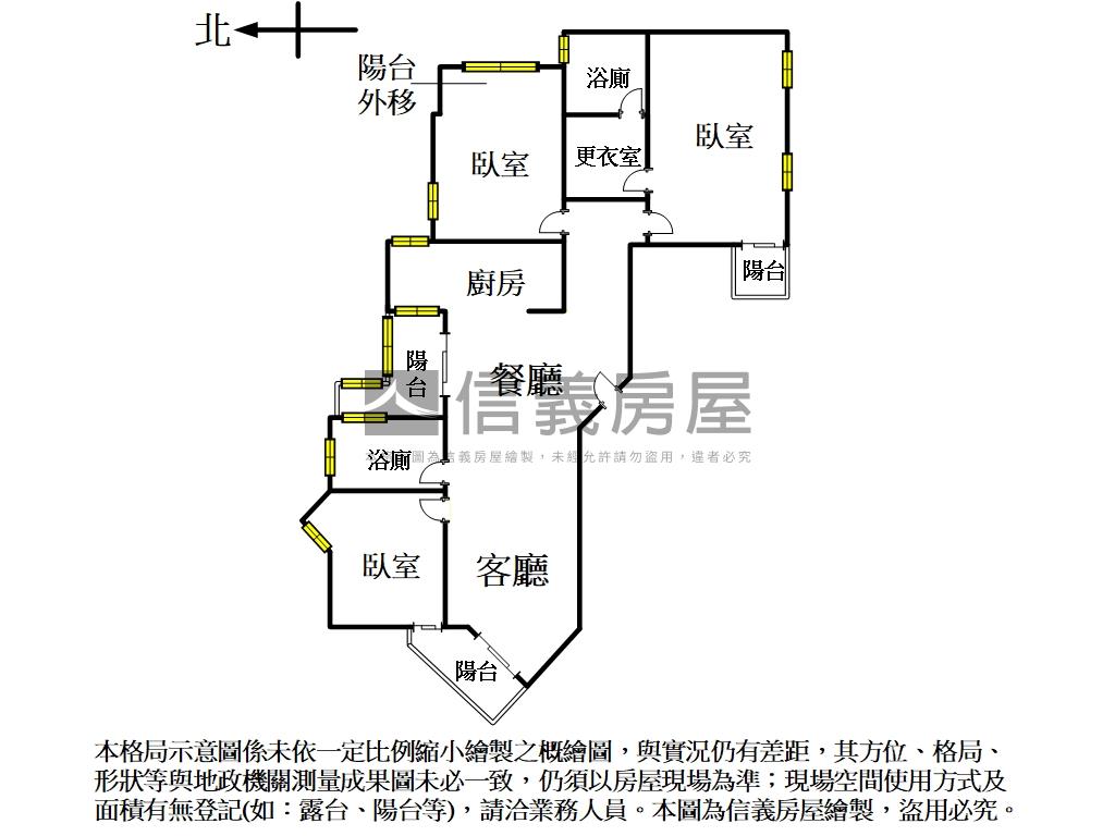 中山北路七段幽靜美廈房屋室內格局與周邊環境