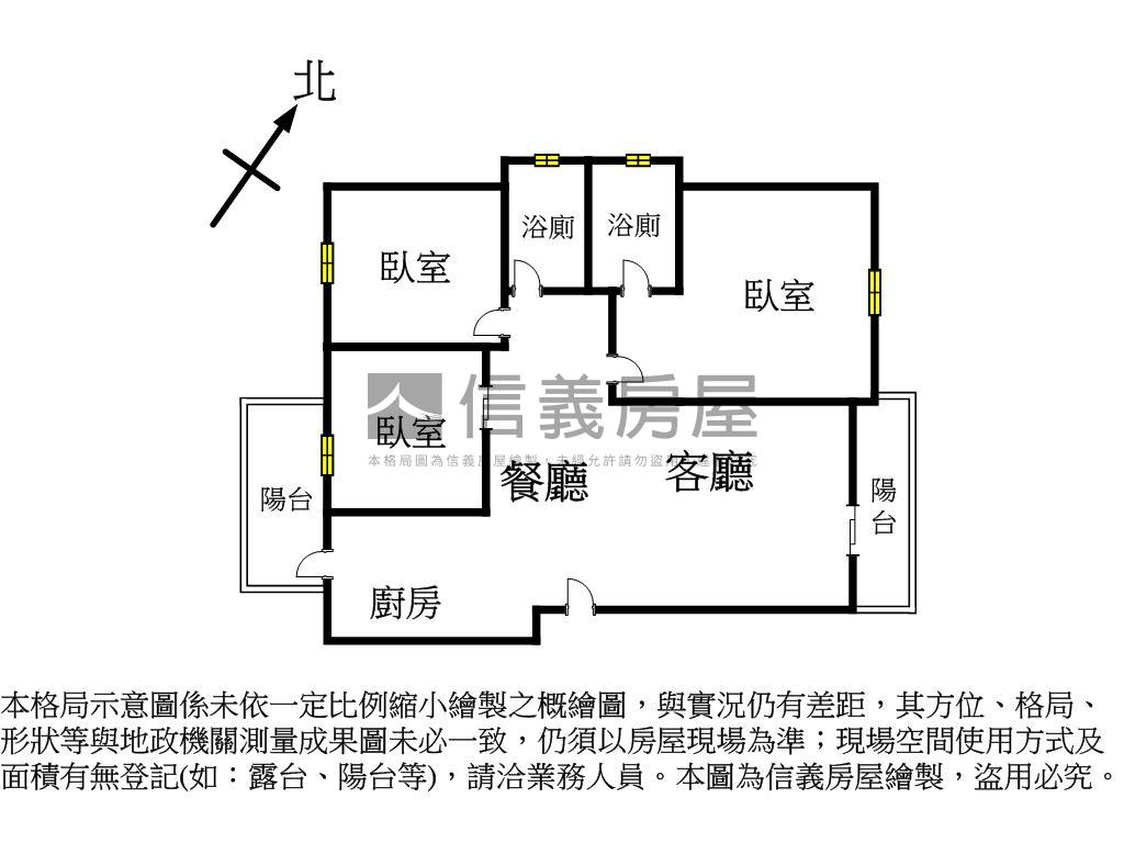 遠見萊茵３房坡平車位房屋室內格局與周邊環境