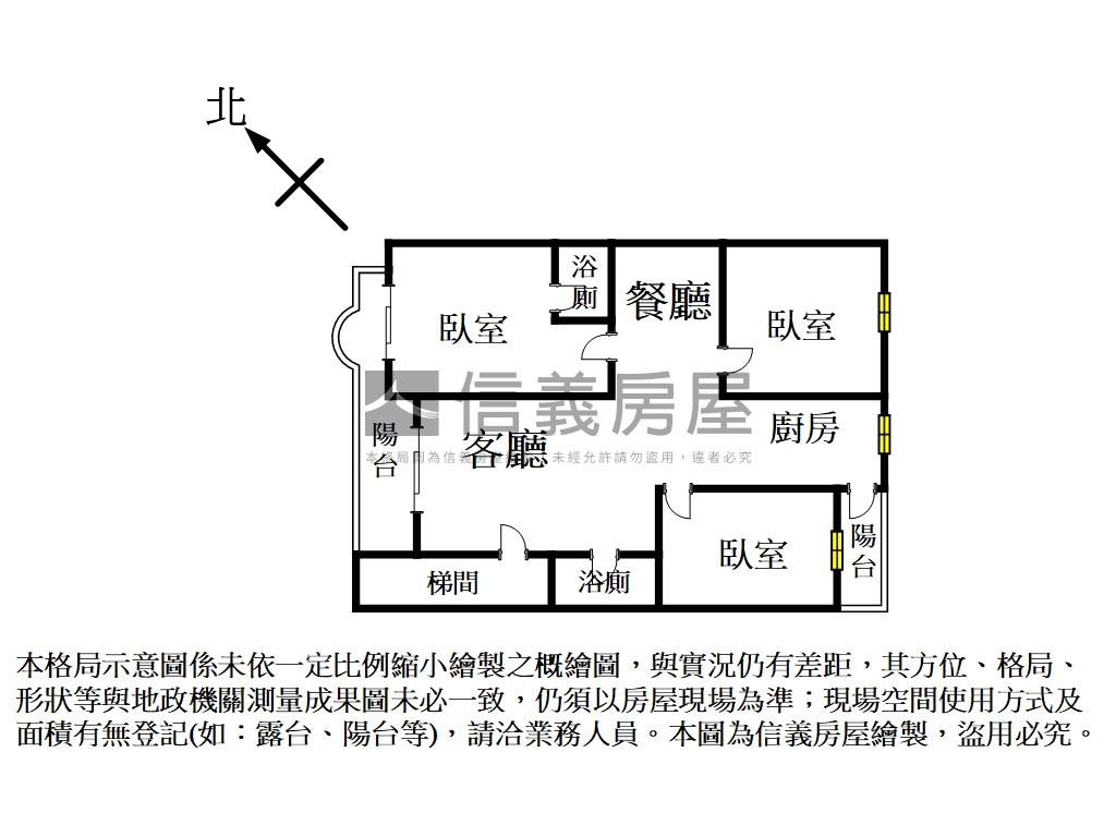 由鉅建設視野戶三房平車房屋室內格局與周邊環境