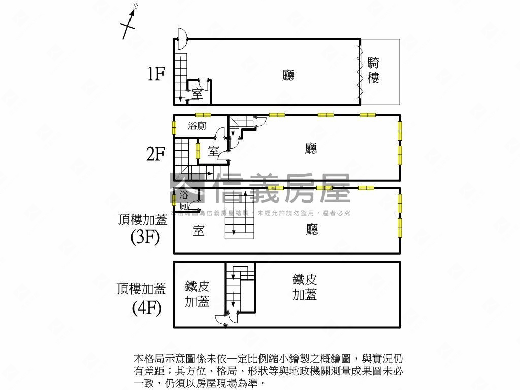 中央公園‧燙金店面房屋室內格局與周邊環境
