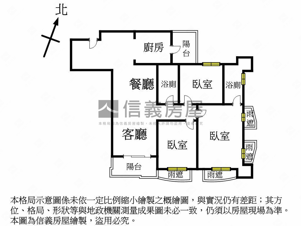緞～雍河院大三房坡平車位房屋室內格局與周邊環境