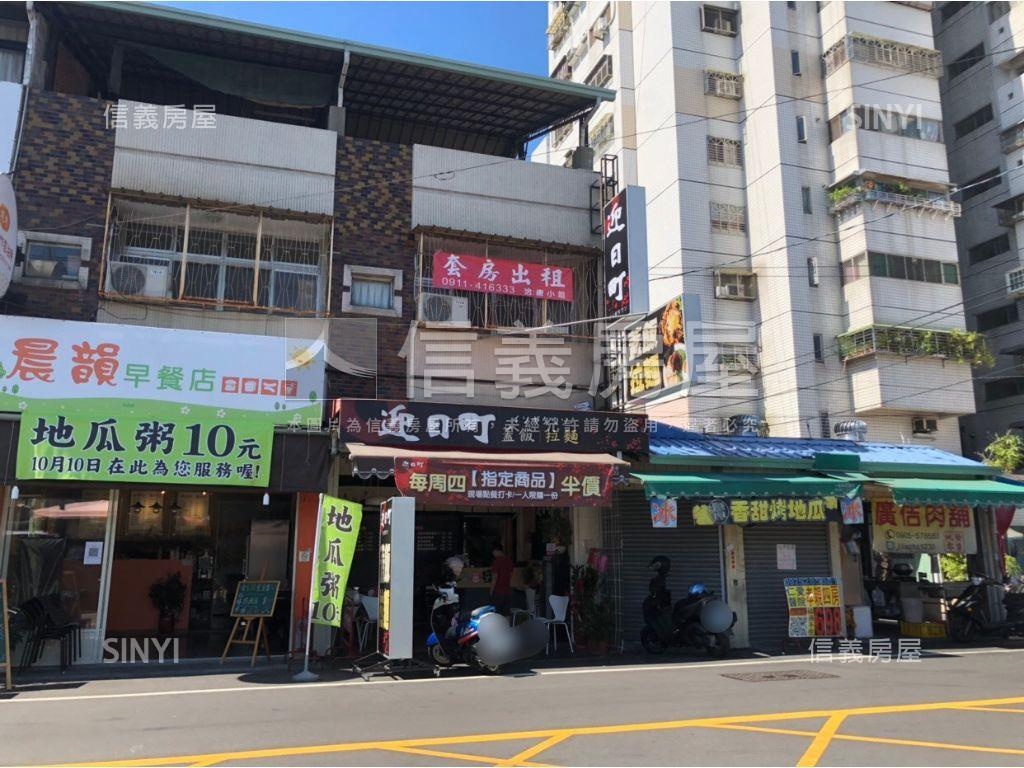 內新市場旁面寬透天角店房屋室內格局與周邊環境