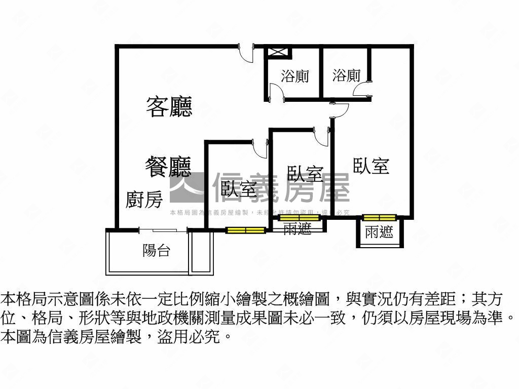 【宏築信義】稀有釋出房屋室內格局與周邊環境