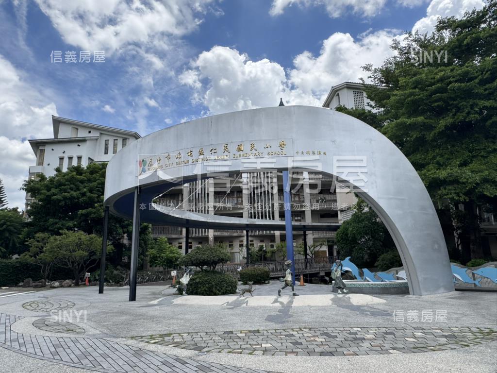 大毅讚幸福美二房平面車位房屋室內格局與周邊環境