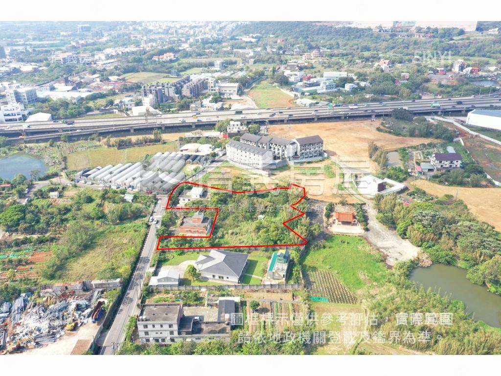 近６６快速道路千坪農地房屋室內格局與周邊環境
