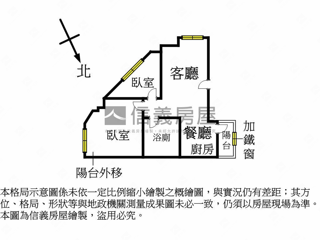 低總價電梯兩房房屋室內格局與周邊環境