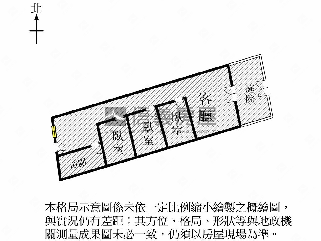 中山南路巷內土地房屋室內格局與周邊環境