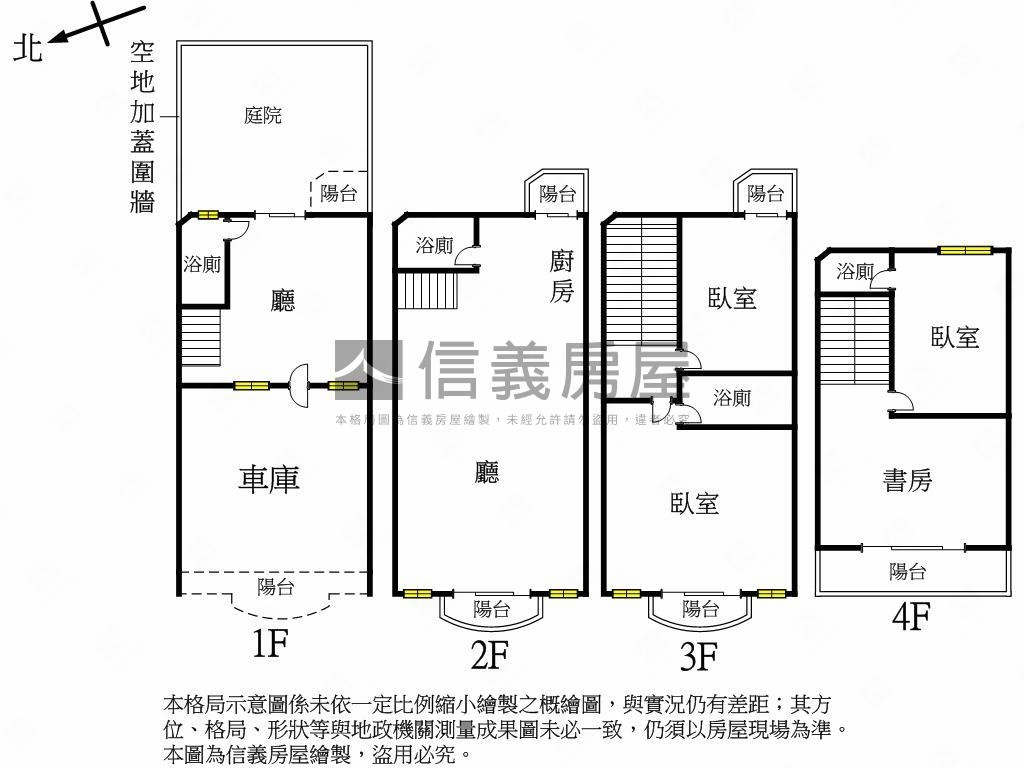 南屯震後雙車庭院花園別墅房屋室內格局與周邊環境