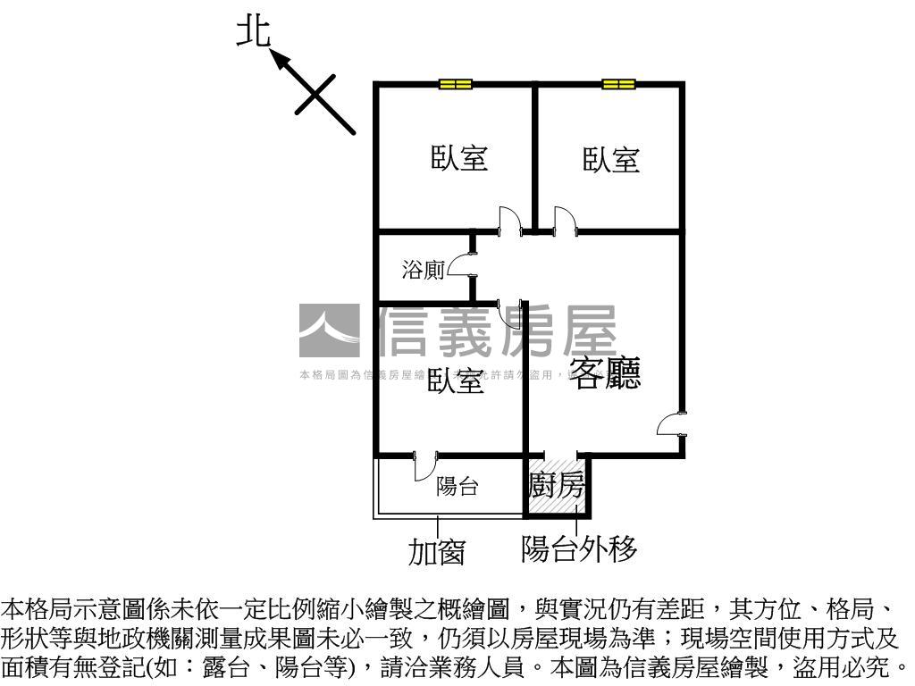 南屯低總價方正美三房房屋室內格局與周邊環境