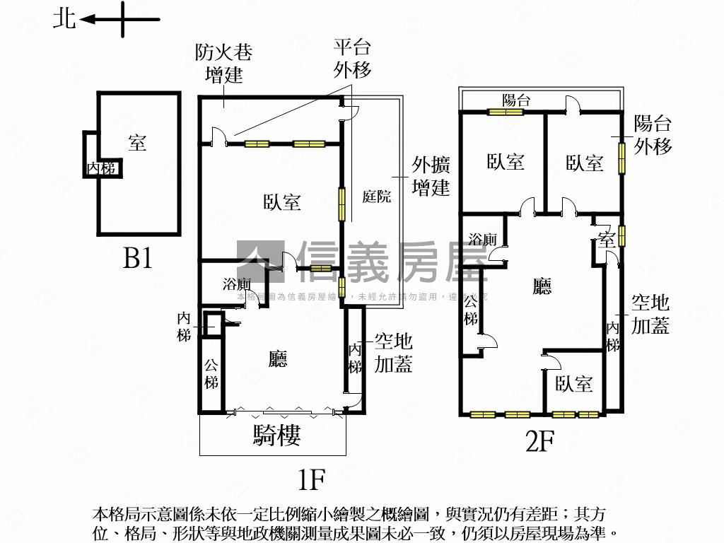 中山國中捷運１＋２樓店辦房屋室內格局與周邊環境