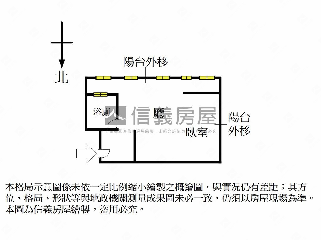 【小資首選】邊間採光套房房屋室內格局與周邊環境