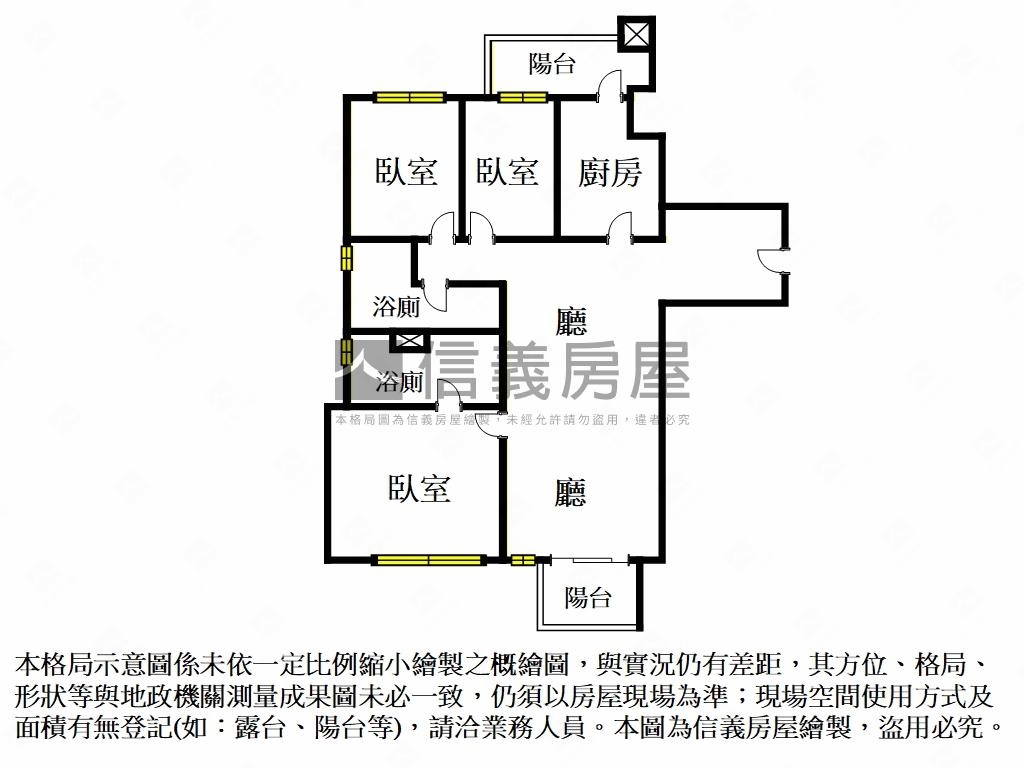 德林哲里次高樓層稀有釋出房屋室內格局與周邊環境