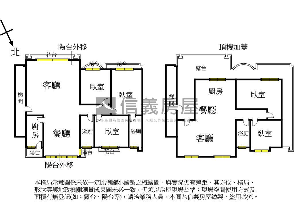 【新接】信義電梯★大空間房屋室內格局與周邊環境