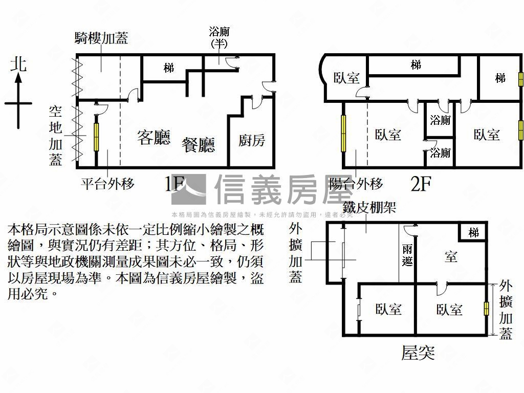 平鎮精華區美裝透天房屋室內格局與周邊環境