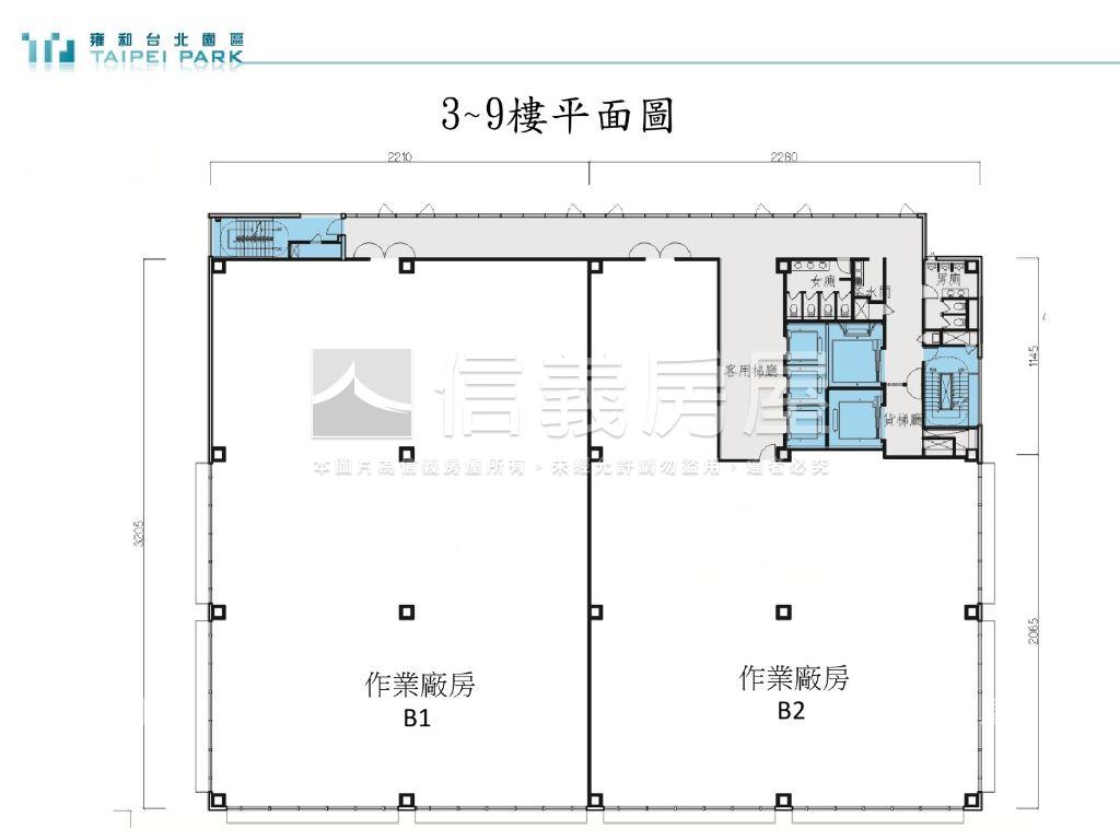 汐止南陽街鋼骨廠辦Ｂ房屋室內格局與周邊環境