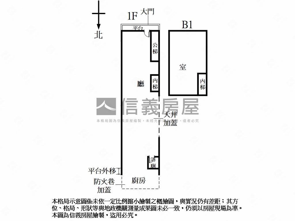 正民生東路黃金連鎖店面房屋室內格局與周邊環境