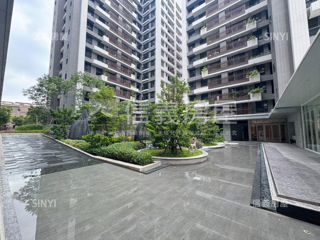 陞霖執美精裝戶兩房平面車房屋室內格局與周邊環境