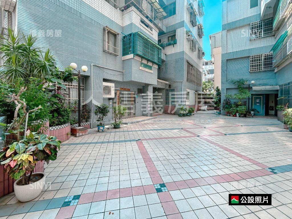 近水萍塭公園雙面採光套房房屋室內格局與周邊環境