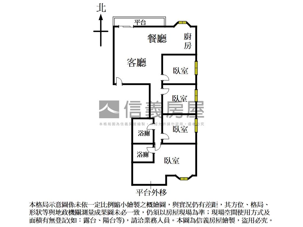 南港北流商圈邊間一樓房屋室內格局與周邊環境