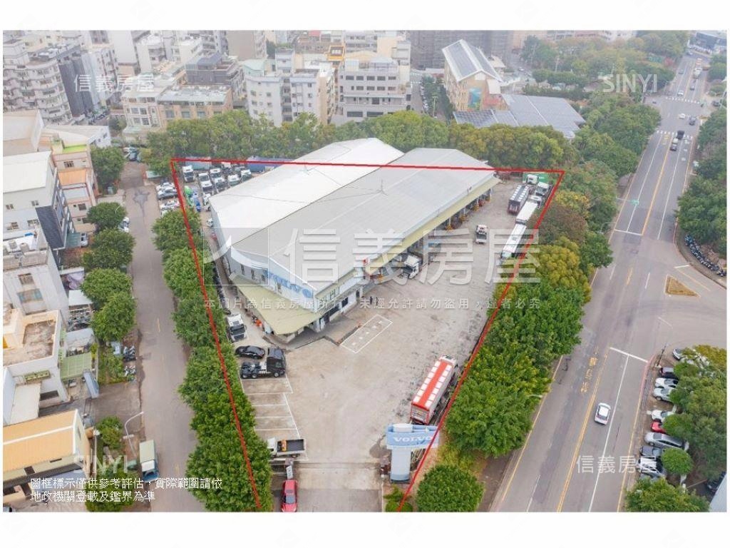 台中工業區四十路角地廠辦房屋室內格局與周邊環境