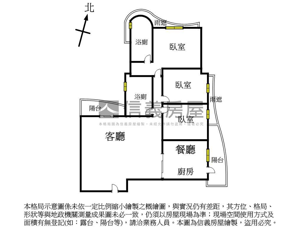 福懋圓方稀有釋出三房平車房屋室內格局與周邊環境