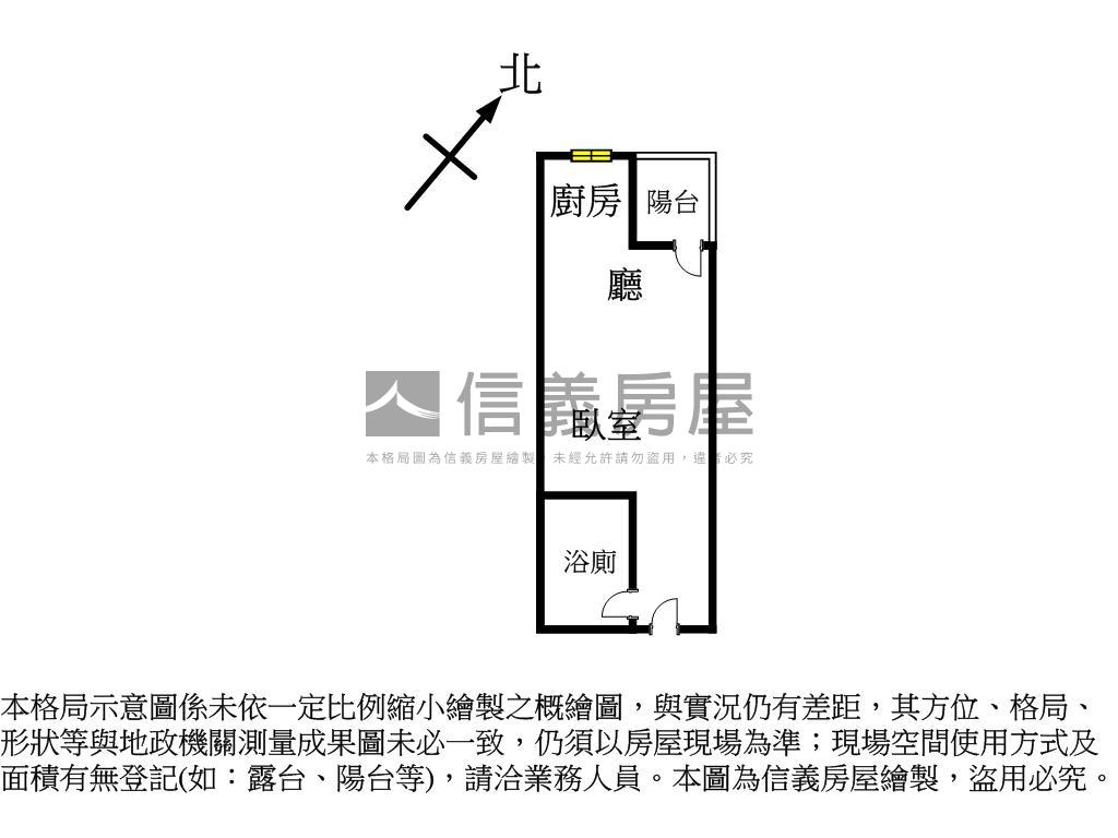 五權車站旁有陽台套房房屋室內格局與周邊環境