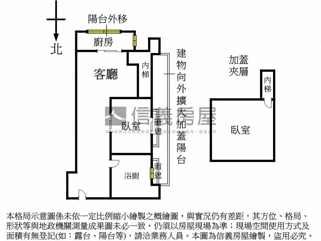 立農華廈房屋室內格局與周邊環境