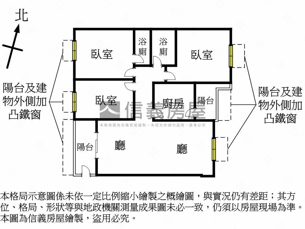 環球吉第三房車位房屋室內格局與周邊環境