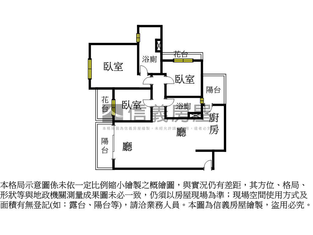 換約倒數林鼎樸御三房雙車房屋室內格局與周邊環境