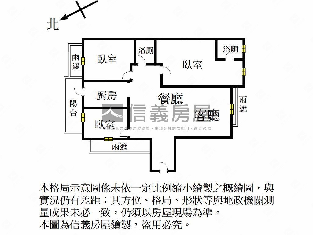 成功大道ＣＰ首選成家三房房屋室內格局與周邊環境