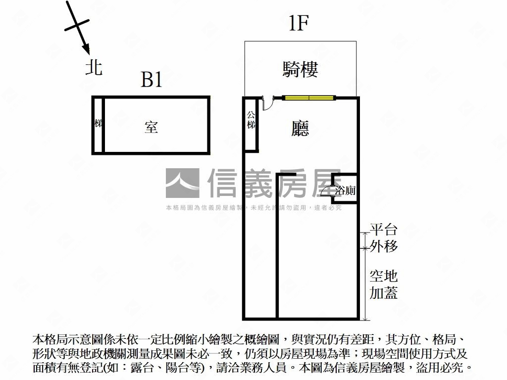 金龍路大地坪金店面房屋室內格局與周邊環境