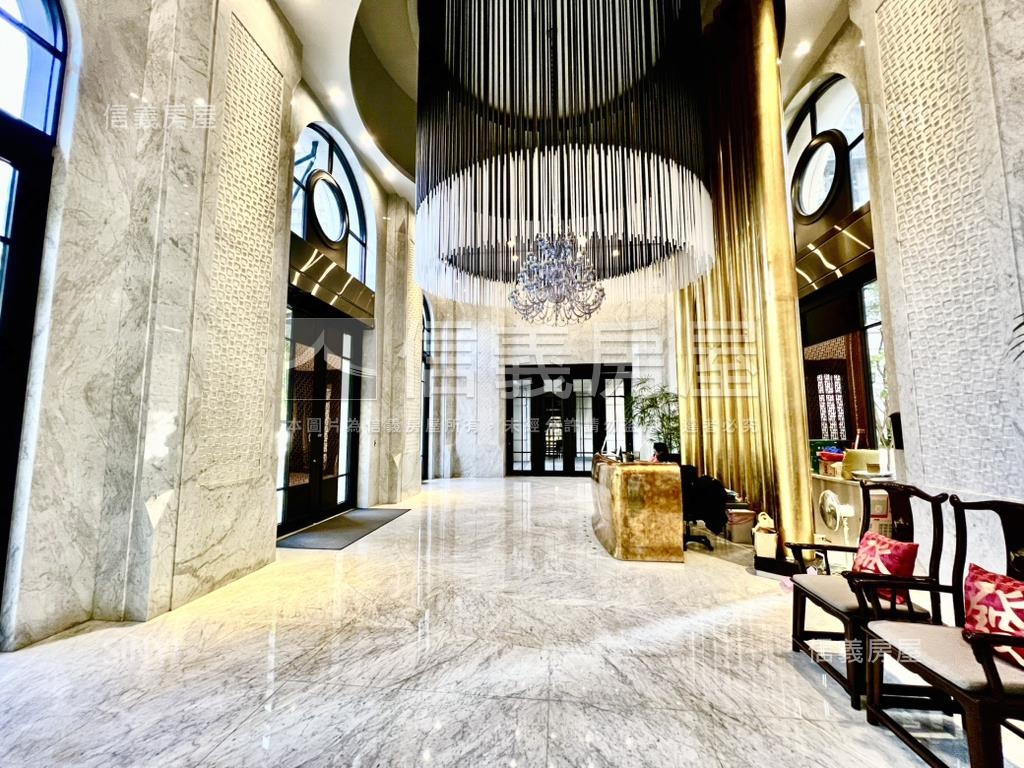 新莊名宅廣天廈四房平面車房屋室內格局與周邊環境