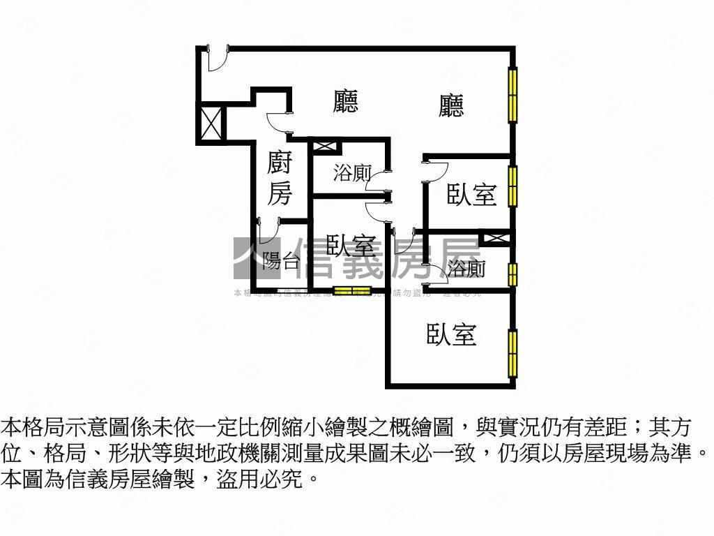 樂行館Ｂ４－１４Ｆ房屋室內格局與周邊環境