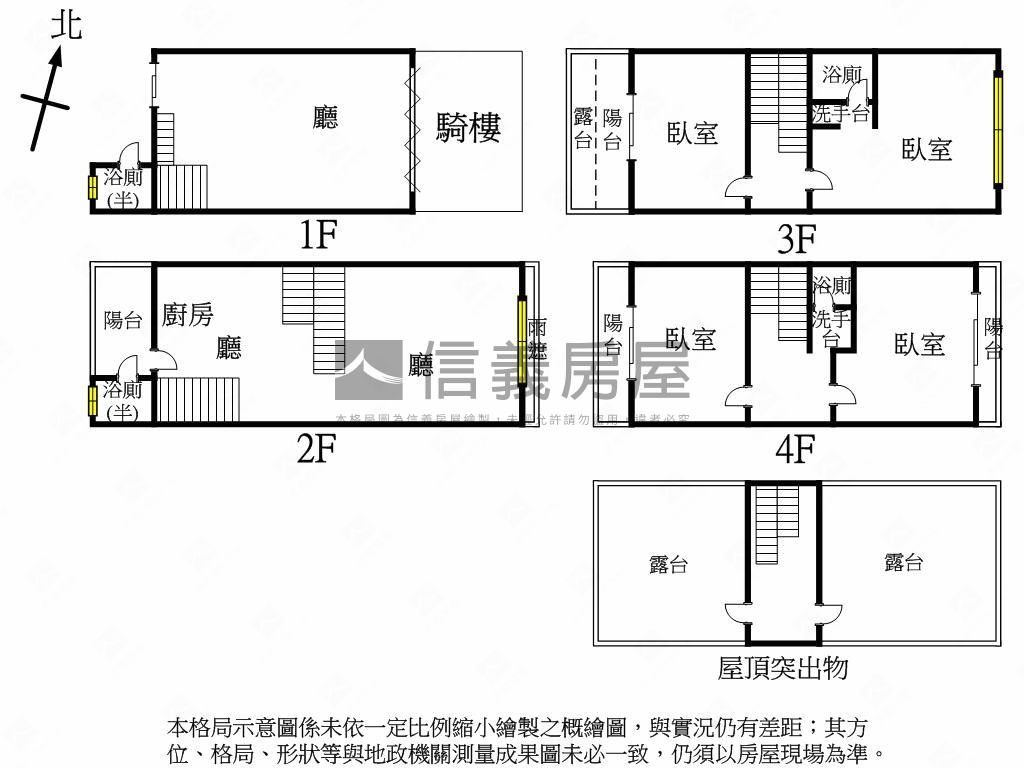 近三鐵稀有無增建正路透店房屋室內格局與周邊環境