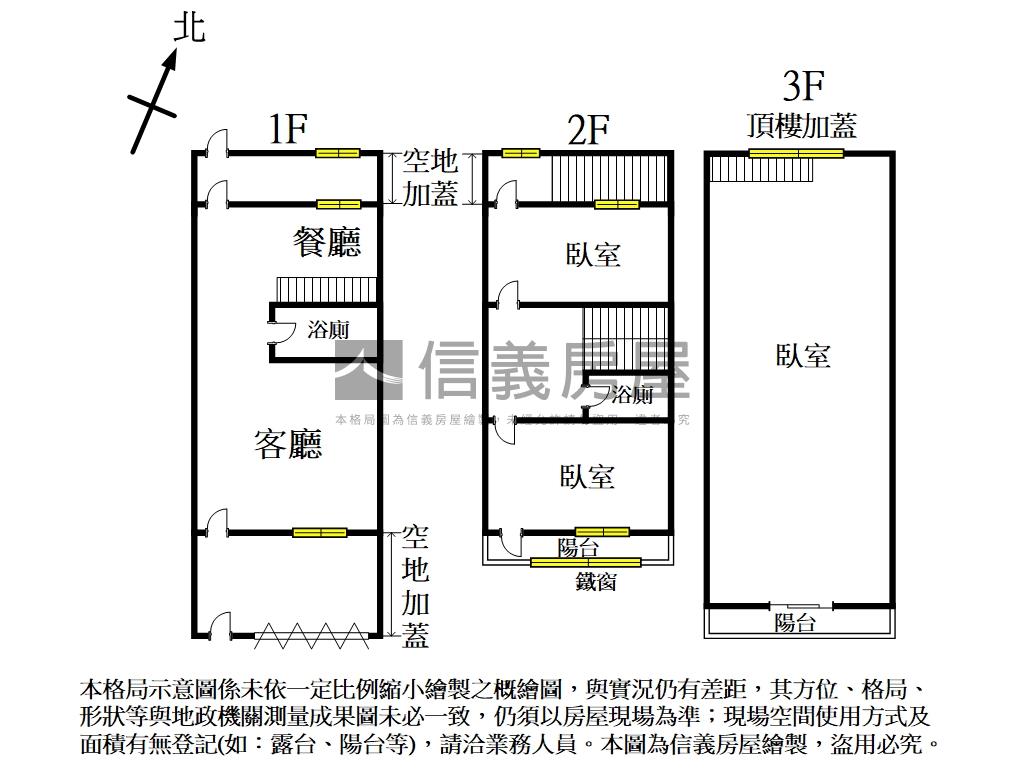 近仁愛醫院大地坪透天房屋室內格局與周邊環境