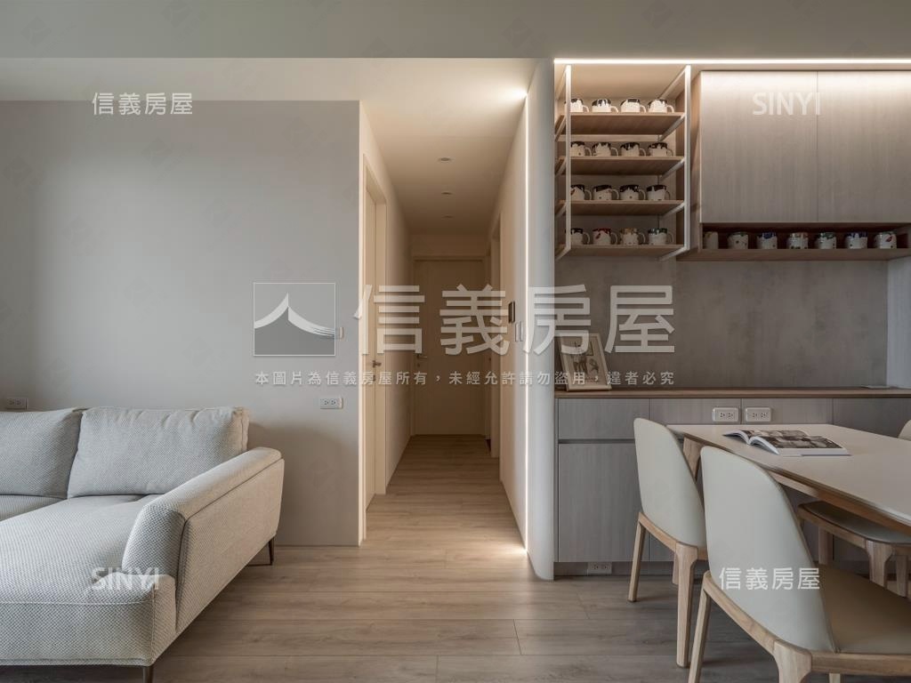 超棒朝北視野質感精裝三房房屋室內格局與周邊環境