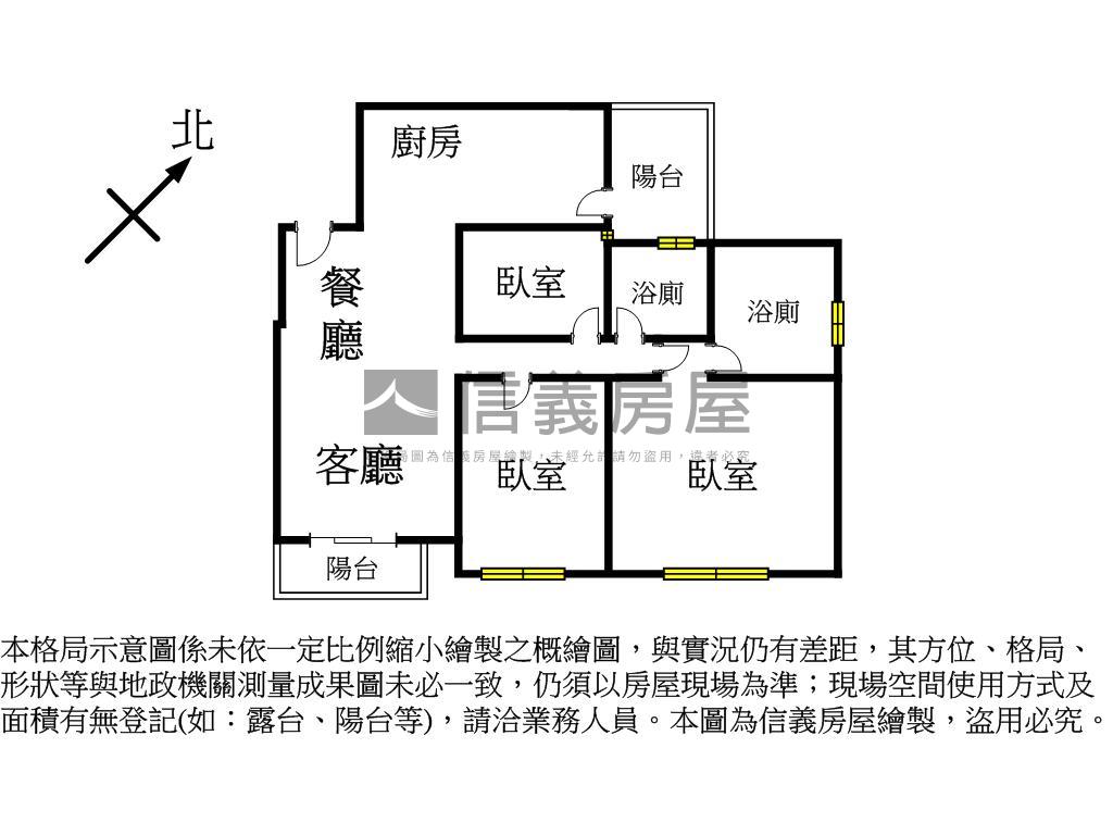 環泥晴森３房車位宅房屋室內格局與周邊環境